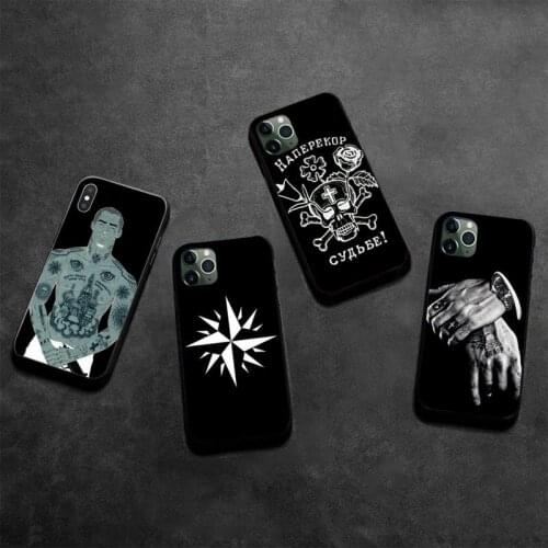 HUAGETOP Russian Mafia Art Poster Phone Case for iPhone 11 pro XS MAX 8 7 6 6S Plus X 5S SE 2020 XR case