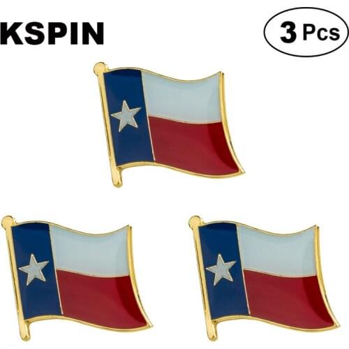 U.S.A Texas Lapel Pin Brooches Pins Flag badge Brooch Badges
