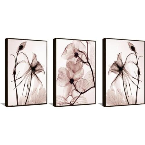 SVITY Flower Canvas Painting Nordic Painting Flower Pictures Wall Art Decor Poster For Living Room Kitchen No Frame Painting