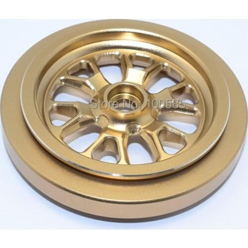 KYOSHO 1/8 RC MOTOR CYCLE NSR500 ALLOY FRONT WHEEL 6 SPOKE - KM628/6F