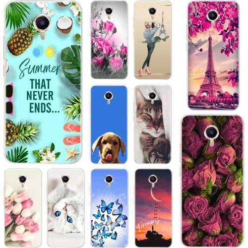 Soft TPU Cover For Meizu M3 M3S A5 M5C M5S M5 Mini Meilan M3 Note Silicone Back Cover Bumper Case For Meizu M5 Note Phone Cases