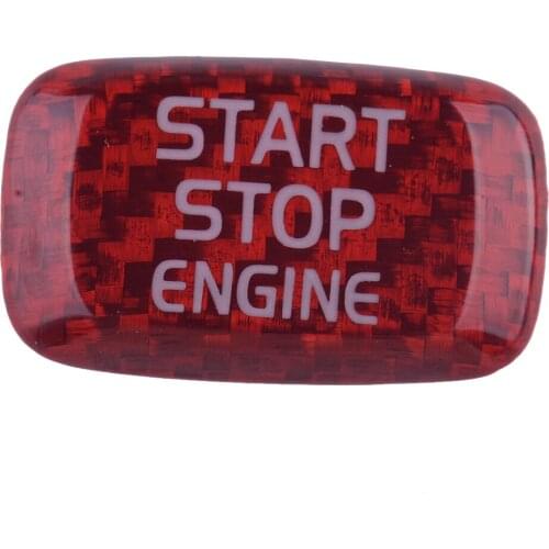 Car Engine Start Stop Switch Ignition Button Cover Trim Cap Sticker Fit for Volvo S60 S60L XC60 S80L XC60 V40 V60 2014 2015