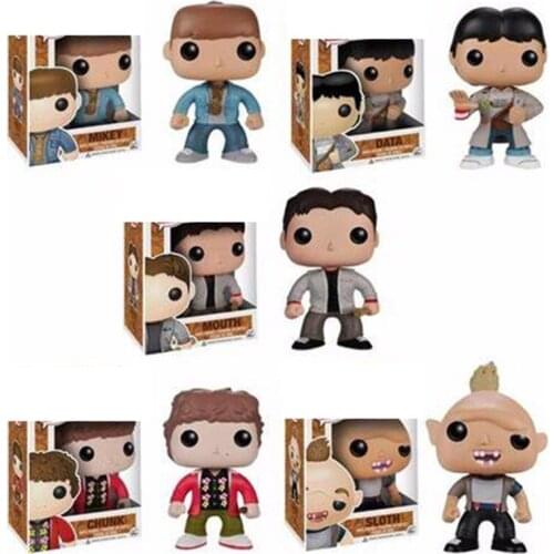 NEW Arrival the Goonies Mikey #77 Chunk #79 Figures Collectible PVC Model Toys for Children Christmas Gift