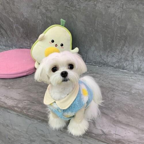 Dog clothes pet christmas clothes dog coat dog clothes for small dogs french bulldog dog costume dog winter clothes Daisy jacket