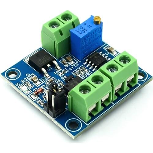 PWM to Voltage Converter Module 0%-100% to 0-10V for PLC MCU Digital to Analog Signal PWM Adjustabl Converter Power Module