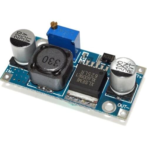 4A Adjustable Power Converter DC To DC Step Up Converter XL6009 Module