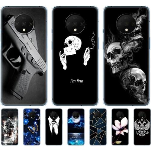 Silicon case for oneplus 7T case cover for one plus 7T pro case etui cover for oneplus 7T pro case coque bag bumper 1+7T