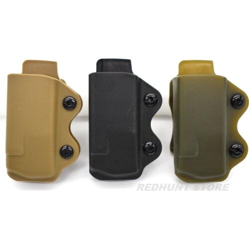 Tactical IWB Magazine Pouch Case for Glock 17 19 23 26 27 31 32 33 Airsoft Pistol Mag Holster Case Fast Quick Release Hunting