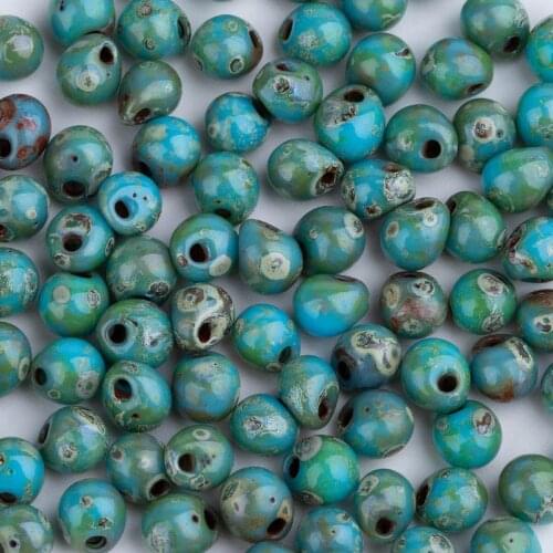 Taidian Miyuki Drop Fringe SeedBead For Handmade Jewelry 3.4MM DP2035 5grams/lot about 110pieces