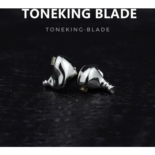 TONEKING BLADE Metal In-ear Earphones Diamond Earbuds Composite Unit 2Pin 0.78mm Ear-Hook type Headset Headphone