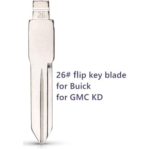 VVDI/KD/XHORSE Flip Uncut Key Blade 26# GM39 Flip Key blade for Buick for GMC KD remote flip key blade