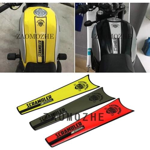 Motorcycle PROTECT TANK PAD Reflective STICKER FOR DUCATI SCRAMBLER