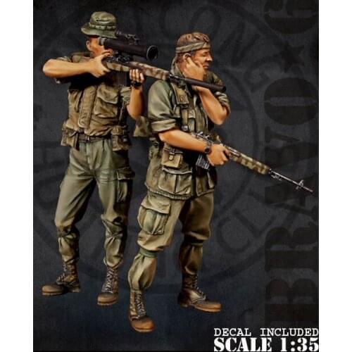 1/35 Scale WW2 American Army Sniper Term WWII Miniatures Unpainted Resin Model Kit Figure Free Shipping