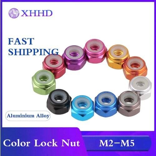 Color Lock Nut M2 M3 M4 M5