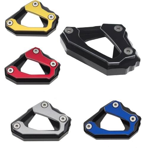 SideKickstand Stand Enlarger Extension Plate For Yamaha MT-10 FZ10 2016-2017 Motorbike CNC Aluminum Alloy