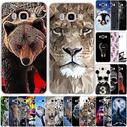 For Samsung Galaxy J7 2016 Case Soft TPU Silicon Phone Back Cover For Samsung J7 2016 Case Etui Protective Bumper Fundas Coque