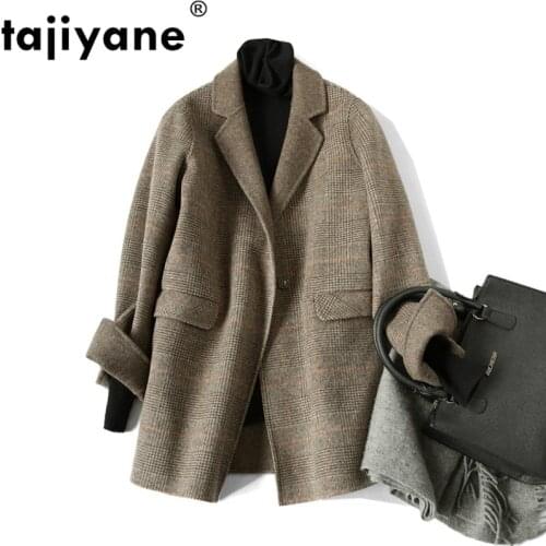 Spring Autumn Wool Coat Women Clothes 2021 Women Coats and Jackets Korean Vintage Woolen Jacket Outwear Abrigo Mujer ZT2545
