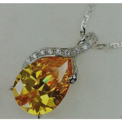 Fleure Esme Best Sellers Wedding Jewelry & Accessories christmas pendants for women champagne Cubic Zirconia Rhodium Plated R843