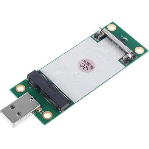 Mini PCI-e Wireless WWAN to USB Adapter Card With Slot SIM Card for HUAWEI ZTE