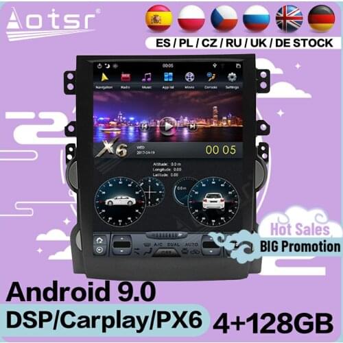 128G Tesla Screen Multimedia Stereo Android 9.0 Player For Chevrolet Malibu 2013 2014 2015 GPS Navigation Audio Radio Head Unit