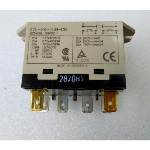 New 100% New Original Relay G7L-2A-TUB-CB 24VDC G7L-2A-TUB-CB-24VDC relays