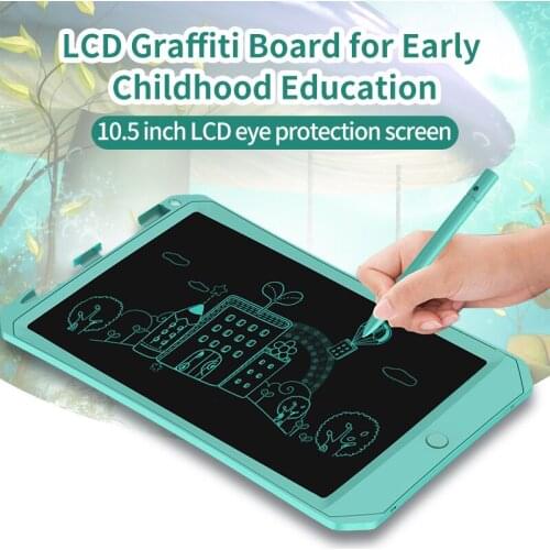 11 inch colorful LCD writing tablet Handwriting Pad Digital Drawing Board paperless NotePad for kid gift writing blackboard Blue