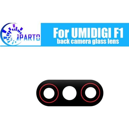UMIDIGI F1 Back Camera Glass Lens 100% Original New Rear Camera Glass Lens Replacement For UMIDIGI F1