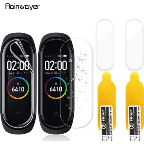 Watch Screen Protector for Mi Band 5 4 3 Protective Films for Xiaomi Miband 5 4 3 watch Film for MiBand 4 5 3 Screen Film