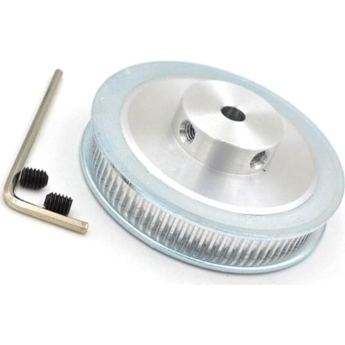 80 Teeth 2GT Timing Pulley, Bore 6/6.35/8/10/12/14/15/16/17/19/20mm, For GT2 Open Synchronous Belt Width 6/10mm, 80Teeth 80T
