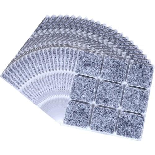 1 Pack Furniture Square/Round Shape Anti Scratch Felt Pads Multiple Specifications Self Adhesive Wood Floor Protector