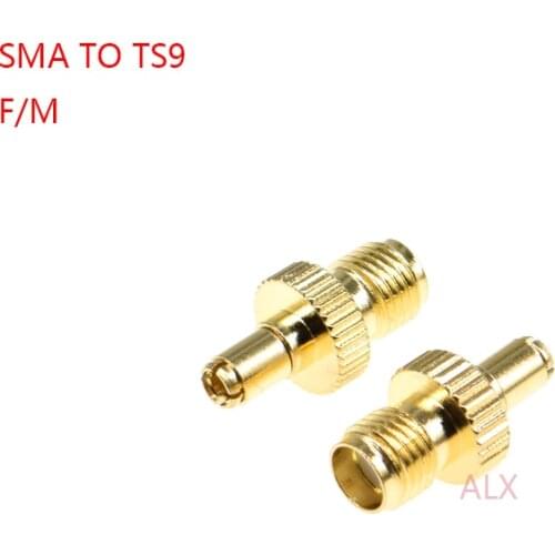 5PCS SMA female to TS9 male adapter SMA JACK TO TS9 PLUG converter/RF CONNECTOR antenna cable ADAPTER sma to ts9