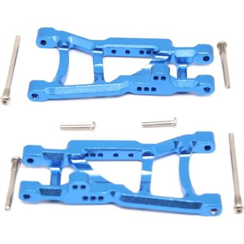 2pcs Aluminum Rear Suspension Arms Replacement for 1/10 Traxxas Slash 2WD RC Car Parts