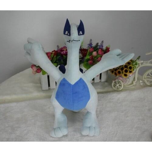 Anime Games Pokemon Pikachu God Beast Lugia Soft Stuffed Peluche Dolls Gift for Chlid