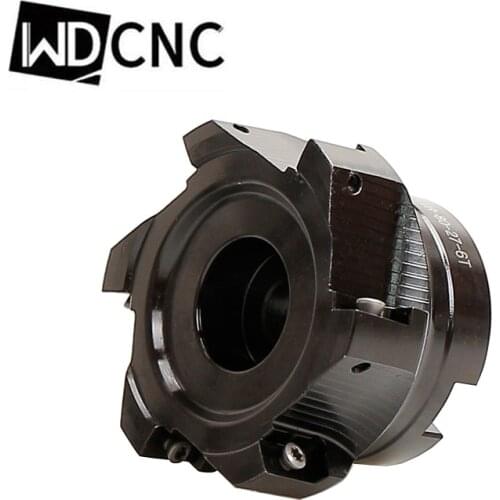 BAP 400R 80-27 5 6 teeth 90 Degree Positive Head right angle CNC Milling Cutter face mill for carbide insert APMT1604