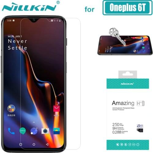 For Oneplus 7T 7 6T 6 Glass Nillkin H+Pro Tempered Glass Screen Protector For Oneplus 7T 7 6T One Plus 5T 6 6T Nilkin Glass Film
