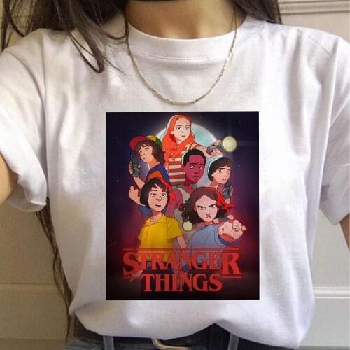 Stranger Things Eleven Season 3 T-shirt Womens T-shirt Harajuku Graphic T-shirt Top Funny Costume Female