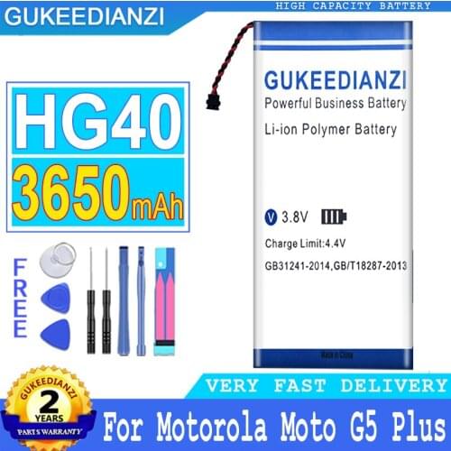 GUKEEDIANZI Motorola Moto G5 Batteries