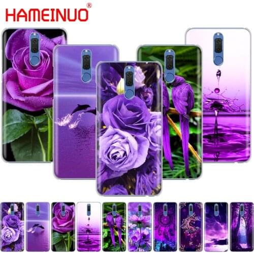HAMEINUO infinity on purple Cover phone Case for Huawei NOVA 2 2S 3e PLUS LITE p smart 2018 enjoy 7s mate 7 8 9 10 pro