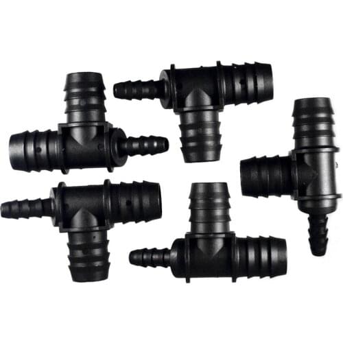 Customize Fuel line connector Female T shape ID6 for Fuel Hose Water Hose system Car Quick Fitting