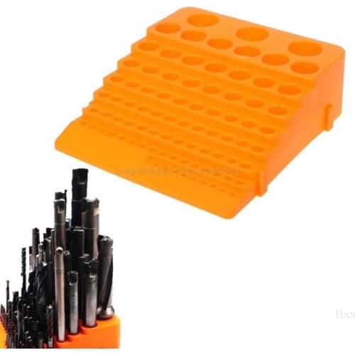 84 Holes Multifunctional Thickened Milling Cutter Reamer Drill Bit Storage Box Tool Accessories Organizer Hxx D13 19 Dropship