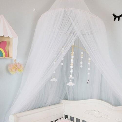 Baby Crib Mobile Rattles Toy Wool Balls Wind Chime Newborn Baby Cot Bed Bell BX0D