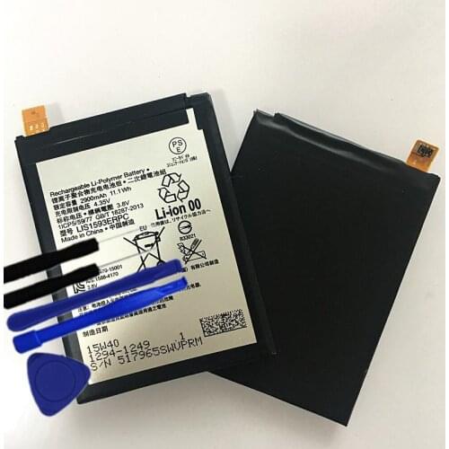 New High Quality 2900mAh LIS1593ERPC Battery For Sony Xperia Z5 E6603 E6653 E6633 E6683 E6883 + Tools