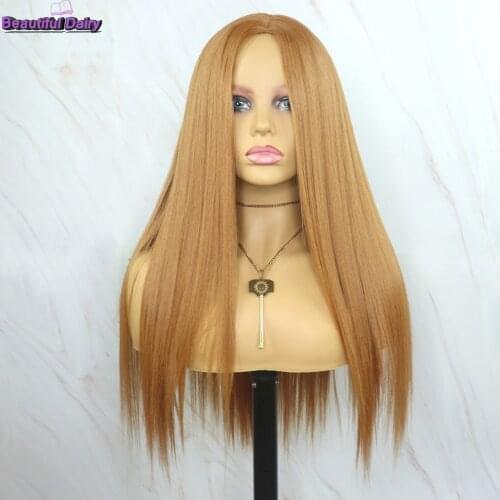 Beautiful Diary Silky Straight Synthetic Hair Wigs For Women Futura Hair Heat Resistant Synthetic Wigs #27 Cosplay Wigs