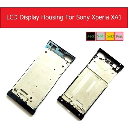 LCD Screen Holder Front Frame Bezel For Sony Xperia XA1 G3121 G3112 Middle Frame Chassis Housing For Sony XA1 Ultra G3221 G3212