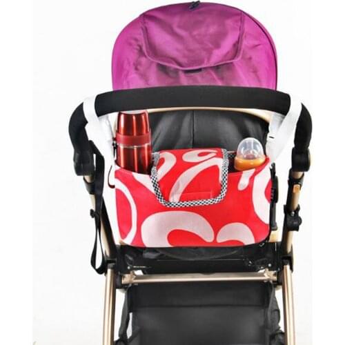 Useful Multifunctional Waterproof Universal Baby Stroller Bag Organizer Baby Car Hanging Basket Storage Stroller Accessories