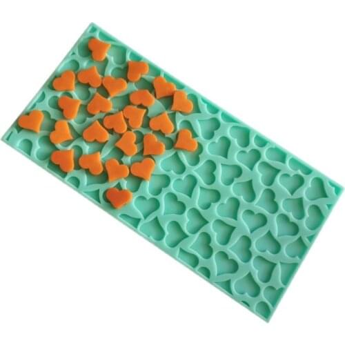 Silicone Heart Moulds for Wax Melts Heart Silicone Mould Silicon Food Moulds Candy Molds Chocolate Molds DIY Wax Melt