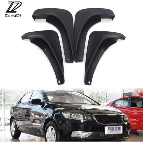 ZD Car Mudflaps Fit For 2014 2015 2016 KIA Forte Cerato Hatchback Mudflap Accessories Mud Flaps Front Rear Mudguards Fenders
