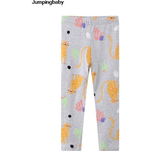 2021 Girls Leggings Cartoon Animal Pants Girl Unicorn Leggins Cotton Spring Autumn Tights Legging Kids Trousers Fille Pantalones