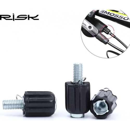 10pcs Bicycle Disc Brake Bolts M5 Fine Adjustment Screw Front Rear Derailleur Mountain Bike Transmission Lever Fixed Bolts