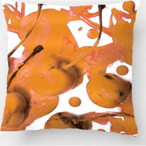Zombie Red Juice Cherry Throw Pillow Case Decorative Cushion Cover Pillowcase Customize Gift High-Quality By Lvsure For Car Sofa